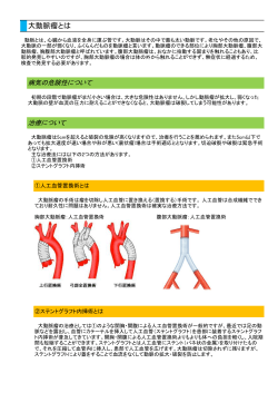 胸部兼腹部大動脈疾患［PDF］