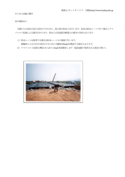 補強土ネットサービス URLhttp://www.hokyodo.jp FCB工法施工順序 ⑧