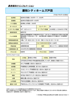 藤和シティホームズ戸田