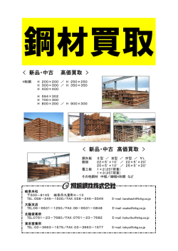新品・中古 高価買取
