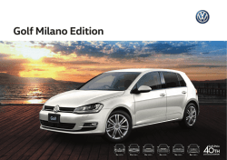 Golf Milano Edition