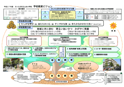 学校経営ビジョン 地域と共に歩む 明るいあいさつ かがやく笑顔 社 教 育
