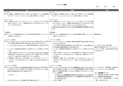 ユニフォーム規程