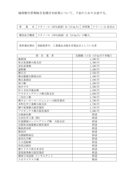 メタノール（50％溶液）缶