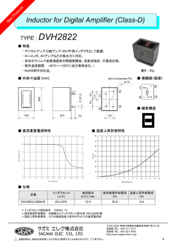 Inductor for Digital Amplifier (Class-D)