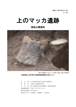 上のマッカ遺跡