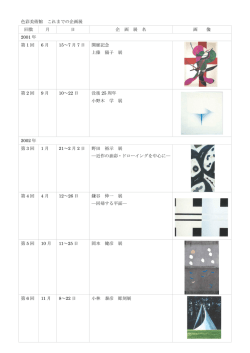 過去の企画展はこちら