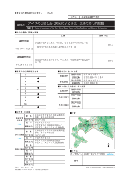 アイヌの伝統と近代開拓による沙流川流域の文化的