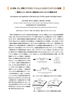 HIV 感染、がん、関節リウマチをターゲットとした CXCR4 アンタゴニストの