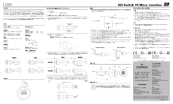GO Switch 70 Micro Junction - Emerson Process Management