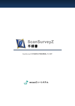 ScanSurveyZ 手順書