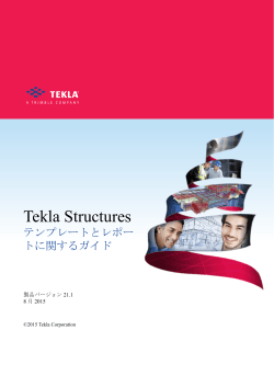 テンプレートとレポー トに関するガイド - Tekla User Assistance
