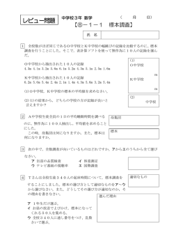 レビュー問題