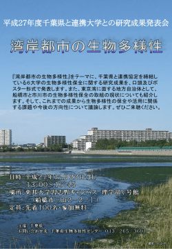 プログラムはこちらのチラシからご覧頂けます （PDF：0.8MB