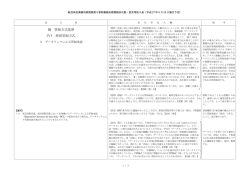 Ⅲ 管制方式基準 (Ⅴ) 特別管制方式