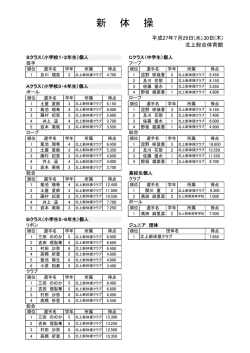 新 体 操