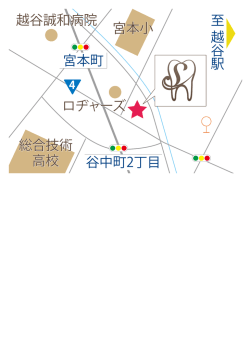 総合技術 高校 総合技術 高校 谷中町2丁目 至 越谷駅 至 越谷駅 宮本町
