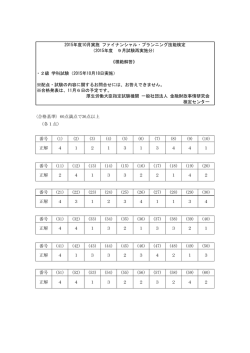 FP技能検定2級学科 - 金融財政事情研究会