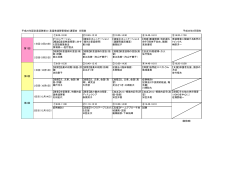 （言語発達障害領域）講習会 日程表 平成25年8月現在 ①9:00