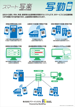 スマート写楽_写勤パネル