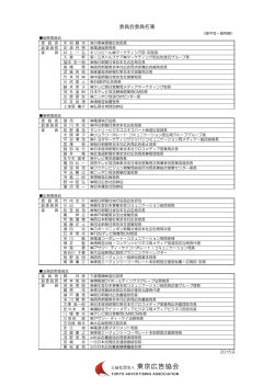 4委員会委員名簿(平成27年9月現在)