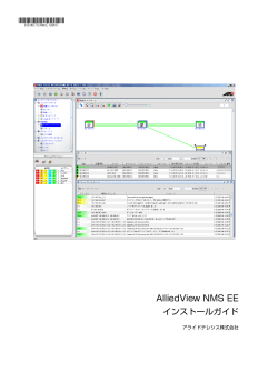 AlliedView NMS EE インストールガイド