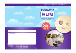 イクセロンパッチ 毎日帖