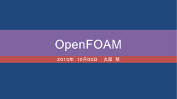 2015/10/05 - OpenFOAM, DEM data
