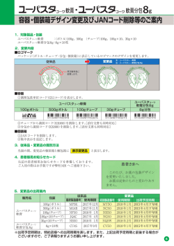 ユーパスタコーワ軟膏・ユーパスタコーワ軟膏分包8g 容器・個装箱
