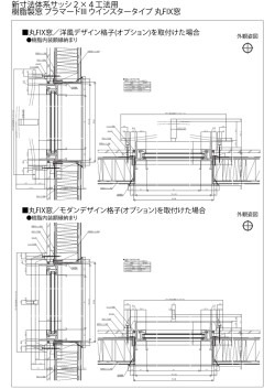 新寸法体系サッシ2×4工法用 樹脂製窓 プラマードIII ウインスタータイプ