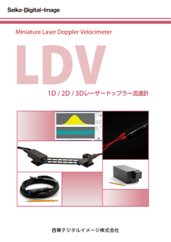 LDV製品カタログ - 西華デジタルイメージ株式会社