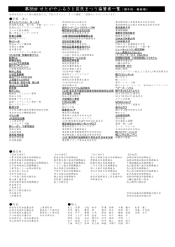 協賛者一覧(第38回分･PDFﾌｧｲﾙ)