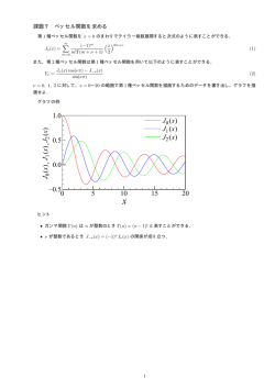 ベッセル関数