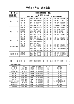平成27年度 南部支部役員【Pdf】