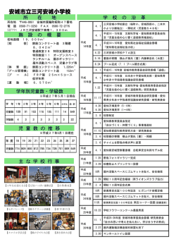 学校要覧 - 安城市立学校間ネットワーク