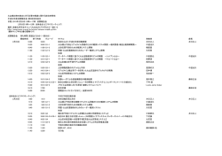 H26年度第2回プログラム - 桜島火山観測所