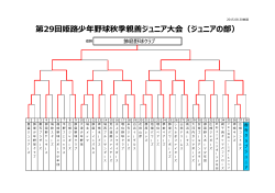 第29回姫路少年野球秋季親善ジュニア大会