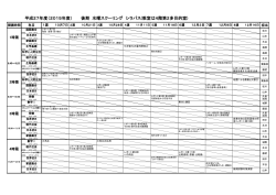 平成27年度（2015年度） 後期 水曜スクーリング シラバス(教室は4階第