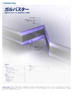 Contents - NISSHIN STEEL