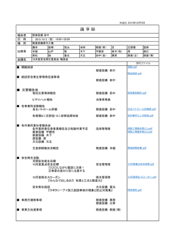 議 事 録 - 朝倉設備