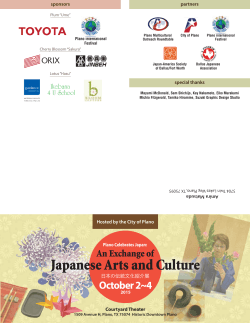 Japanese Arts and Culture Japanese Arts and Culture