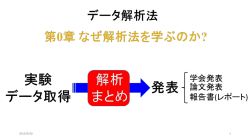 学会発表 論文発表 報告書(レポート)