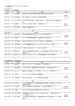 発表プログラム - 林業経済学会