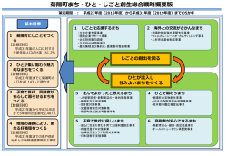 菊陽町まち・ひと・しごと創生総合戦略（概要版） [PDFファイル／459KB]