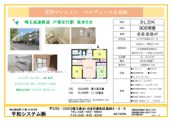 賃貸マンション フランソレイユ