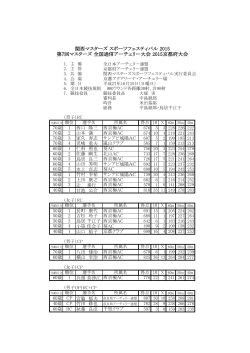 記録（PDF） - 京都府アーチェリー連盟