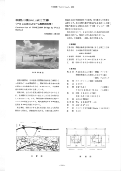 （PC上部工）工事（P＆Z工法によるPC連続箱桁橋）