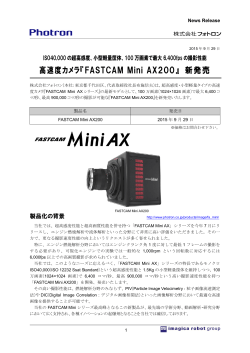 FASTCAM Mini AX200