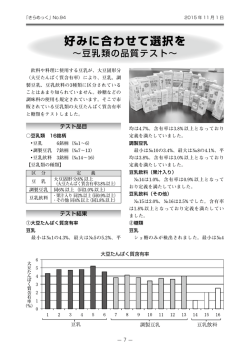 好みに合わせて選択を