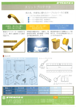製品情報 ヨツギ（株）スリットプロテクタ
